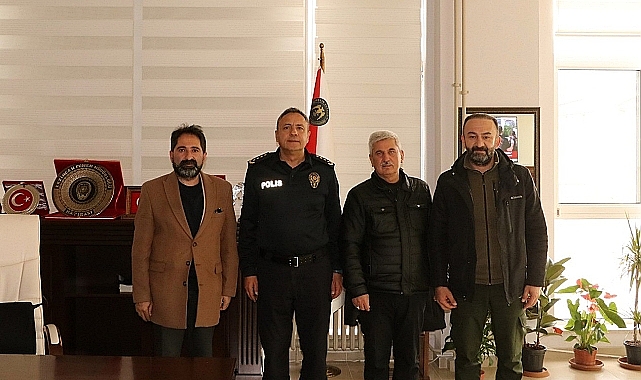Basın mensuplarından POMEM Müdürü Yılmaz'a ziyaret