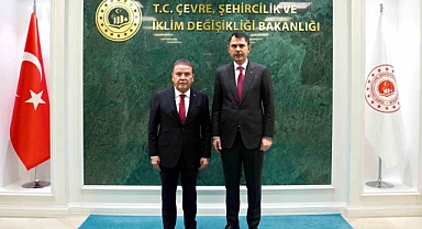 Başkan Böcek, Bakan Kurum ile Antalya’nın geleceğini görüştü
