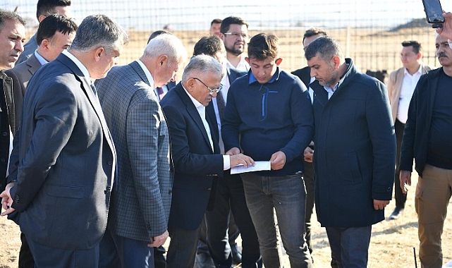 Başkan Büyükkılıç, Develi’nin giriş kapısı olacak yeni terminal inşaatını inceledi