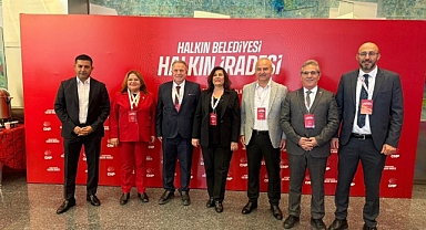 Başkan Günel, CHP Genel Merkezi'ndeki toplantıya katıldı