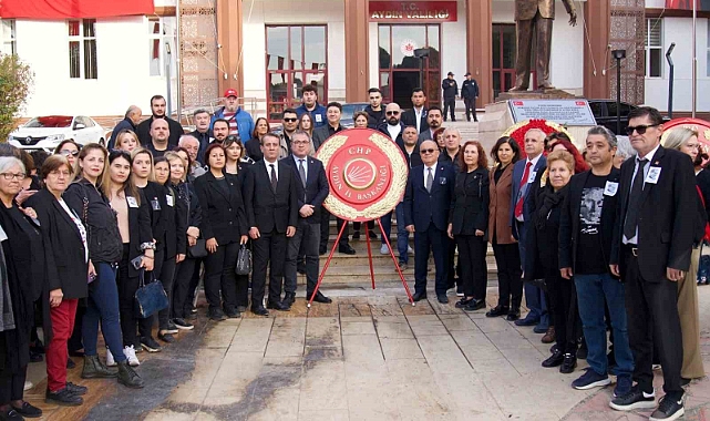 Başkan Yetişkin, Atatürk’ü Anma törenlerine katıldı