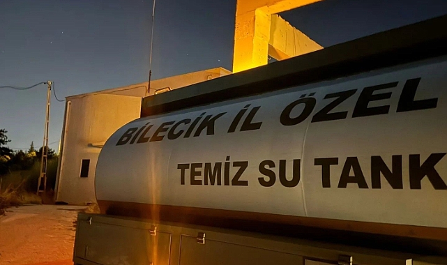 Belediye sosyal tesislerine su takviyesi