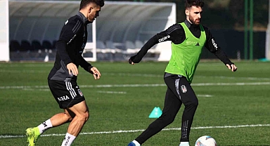 Beşiktaş, Göztepe maçının çalışmalarını sürdürdü