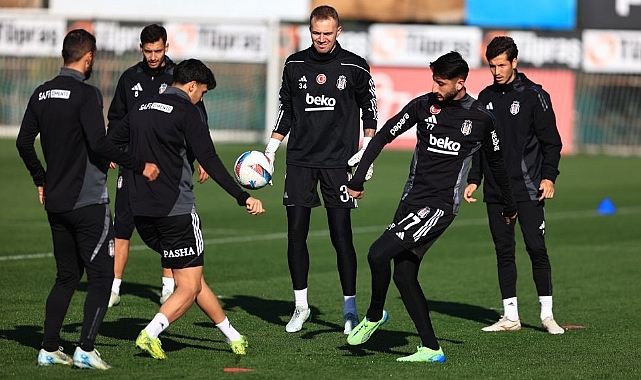 Beşiktaş, Hatayspor maçı hazırlıklarını sürdürdü