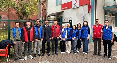 Bilecik’te gençlerden örnek davranış