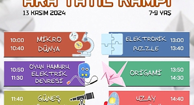 Bilim Merkezi’nde ’Ara Tatil’ etkinlikleri