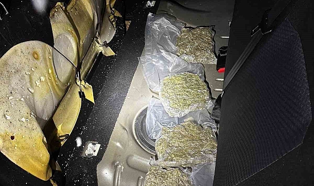 Bingöl'de 2 kilo 86 gram skunk ele geçirildi
