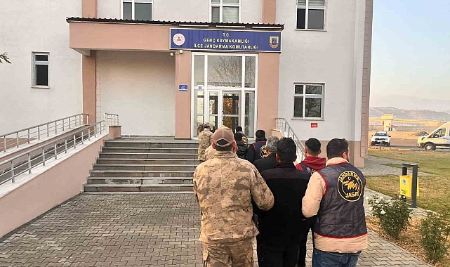 Bingöl'de aranan 4 şüpheli yakalandı