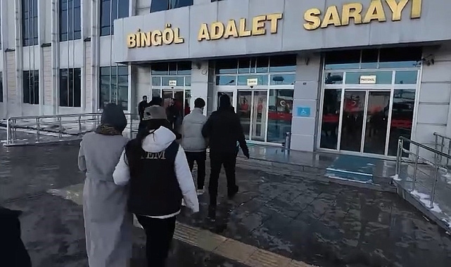 Bingöl'de terör örgütü propagandası yapan 3 şüpheli gözaltına alındı