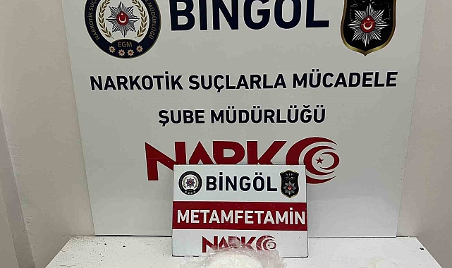 Bingöl'de uyuşturucu operasyonu