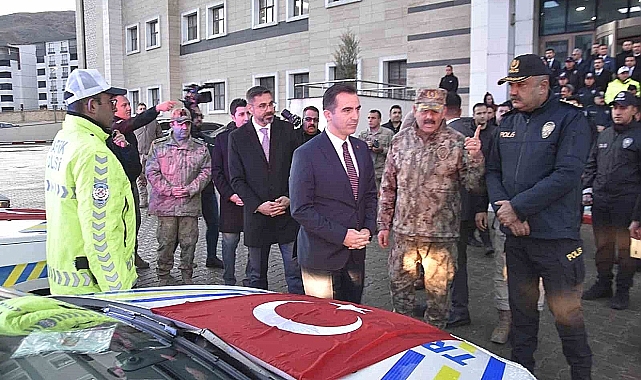 Bitlis İl Emniyet Müdürlüğü araç filosuna destek