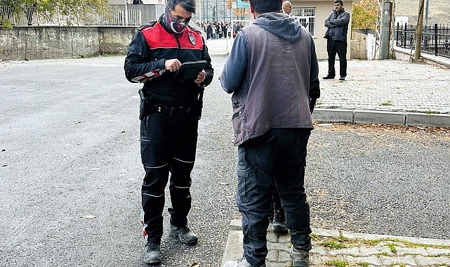 Bitlis'teki okul çevrelerinde sıkı denetim