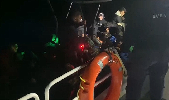 Bodrum’da 33 düzensiz göçmen yakalandı