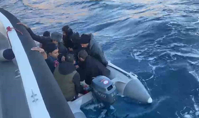 Bodrum’da 9 düzensiz göçmen yakalandı