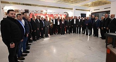 BTSO Başkanı İbrahim Burkay, Tarihi Çarşı ve Hanlar Bölgesi üyeleriyle buluştu