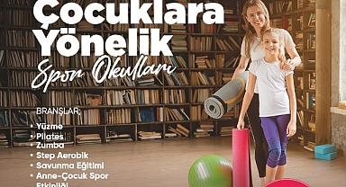 Bu okulda anneler çocuklarıyla birlikte spor yapacak