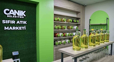Canik Belediyesi’nden sıfır atık marketi: Atığı getir, alışverişi yap