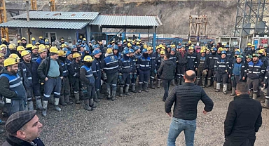 Çayırhan’da 500 madenci eylem başlattı