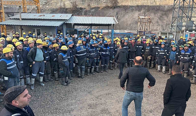Çayırhan’da 500 madenci eylem başlattı
