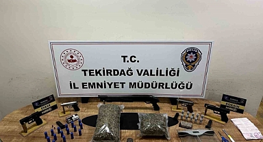 Çorlu’da uyuşturucu ve kaçakçılık operasyonuna 2 tutuklama