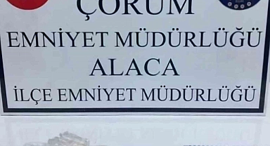 Çorum’da uyuşturucu operasyonu: 4 gözaltı