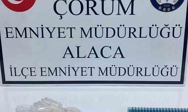 Çorum’da uyuşturucu operasyonu: 4 gözaltı