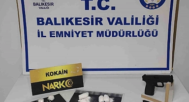 Cunda Adası’nda kokain operasyonuna 2 tutuklama