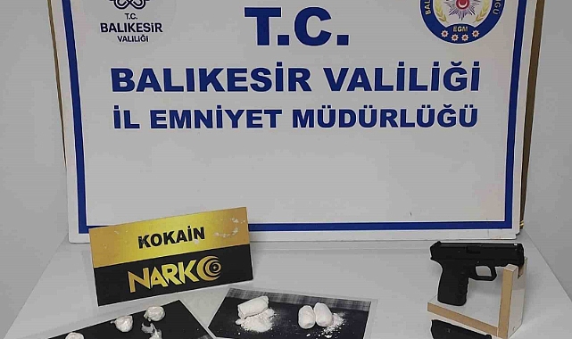 Cunda Adası’nda kokain operasyonuna 2 tutuklama