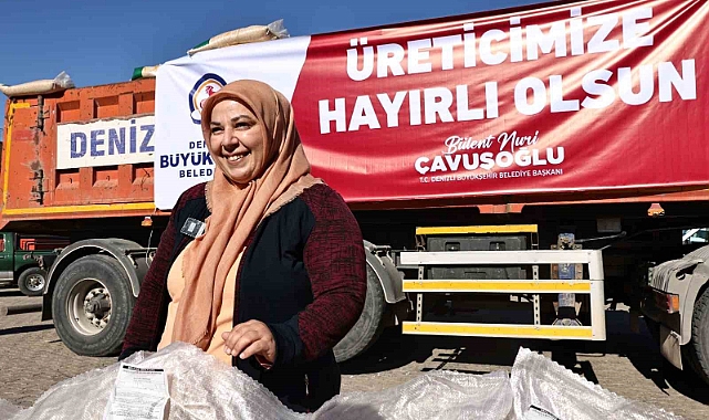 Denizli Büyükşehirden çiftçi ve üreticiye 10 milyon liralık destek