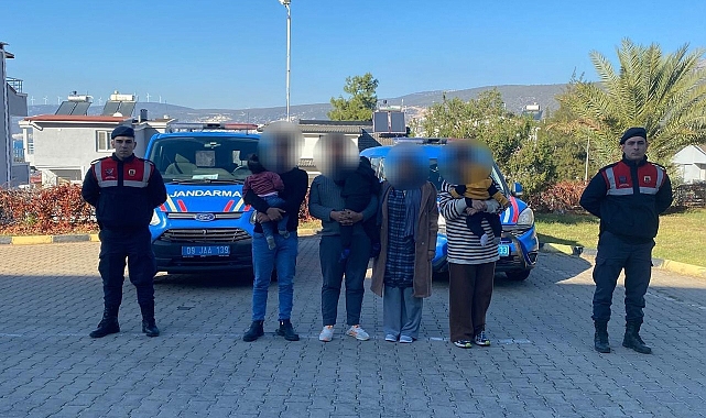 Didim’de 7 düzensiz göçmen yakalandı