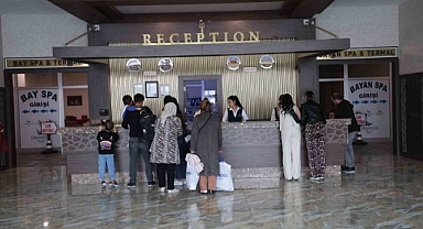 Diyarbakır’da termal otelde hafta sonu yoğunluğu