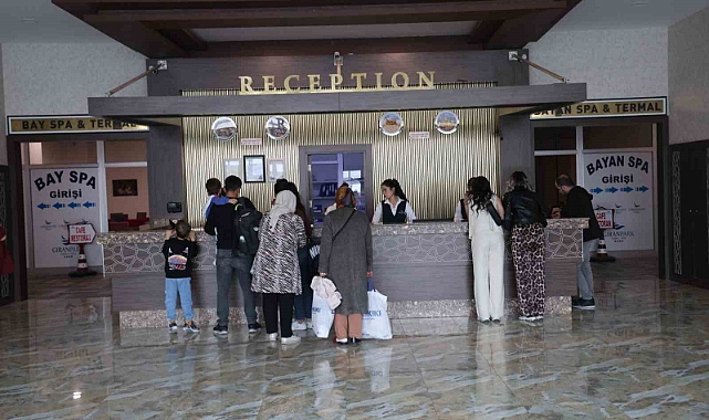 Diyarbakır’da termal otelde hafta sonu yoğunluğu