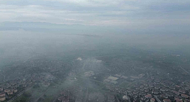 Düzce’ye sis çöktü