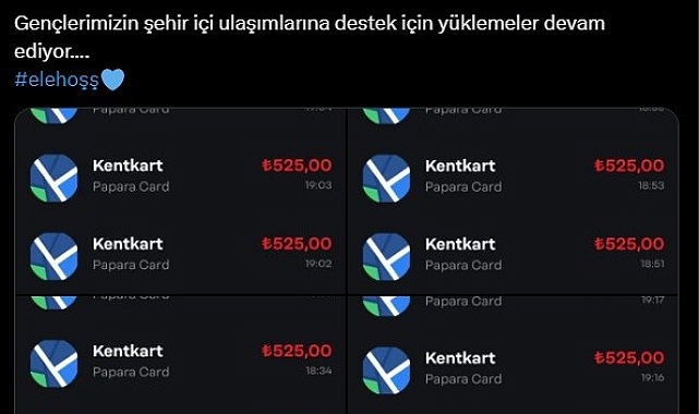 Elmalı'dan öğrencilere ulaşım desteği