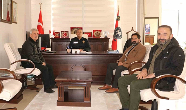 Erzincan basınından POMEM Müdürü Yılmaz’a ziyaret