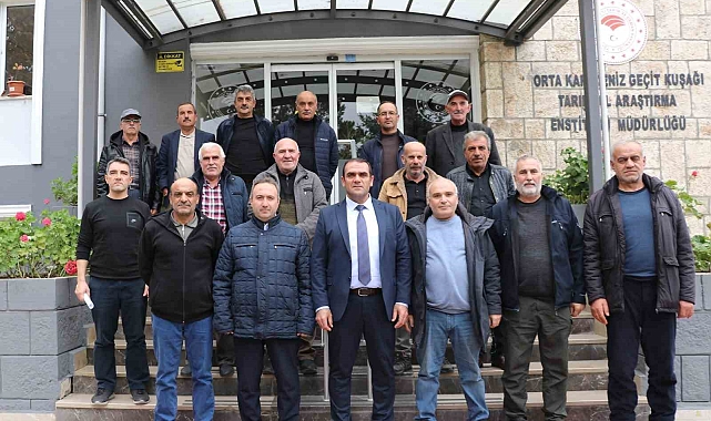 Erzincan çiftçisi Tokat'ta