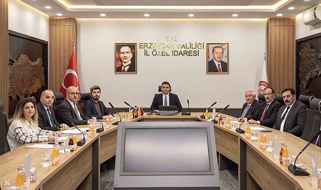 Erzincan İl Encümen Toplantısı yapıldı
