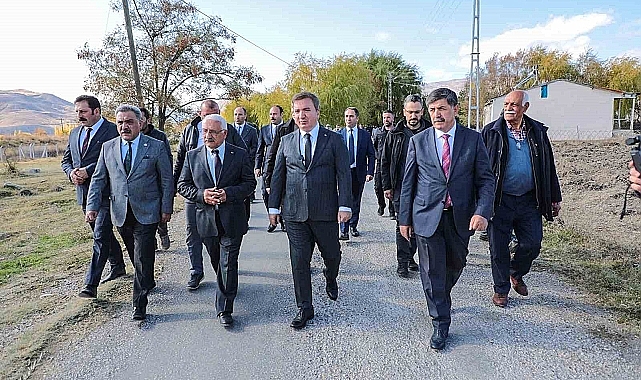 Erzincan Valisi Hamza Aydoğdu, Beşsaray köyünü ziyaret etti