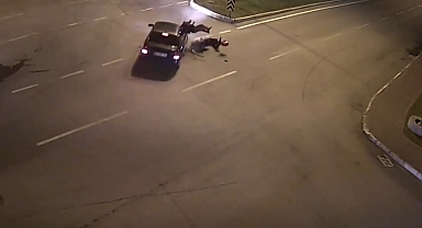 Erzincan'da Dikkatsizlik ve hız kazalara neden oldu: O anlar kamerada