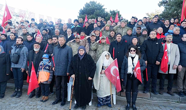 Erzurum'da 147 yıl önceki kahramanlık ruhu bir kez daha yaşatıldı