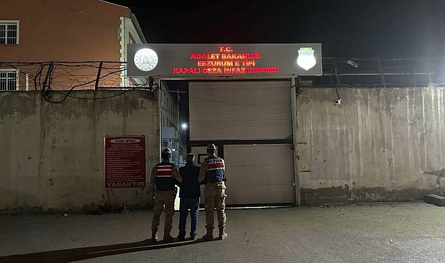 Erzurum'da jandarmadan kaçak şahıslara operasyon