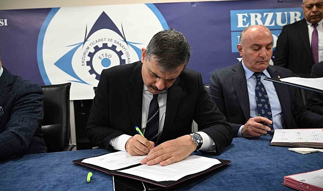 Erzurum'da nitelikli işgücü yetiştirme programı için işbirliği protokolü imzalandı