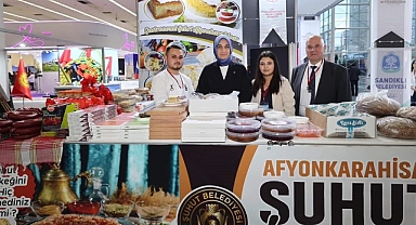 Fuarda Şuhut keşkeği yoğun ilgi gördü
