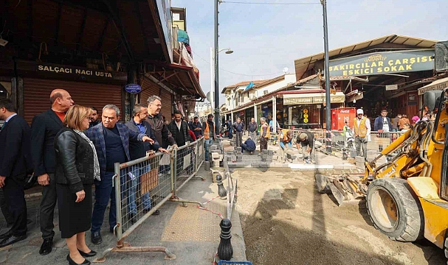 Gaziantep’te Karagöz-Eskisaray caddeleri yeni çehresine kavuşuyor