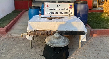 Gaziantep’te sahte alkol operasyonu: 1 gözaltı