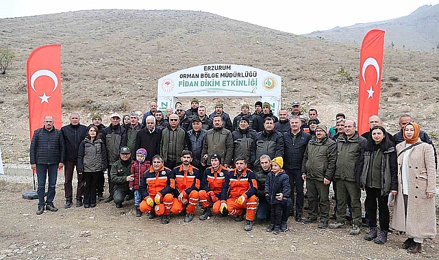 Geleceğe Nefes, İnsanlığa Nefes kapsamında 6 ilde 56 bin 500 fidan toprakla buluştu