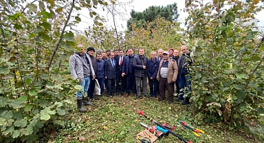 Giresun’da fındık verimini artıracak eğitim düzenlendi