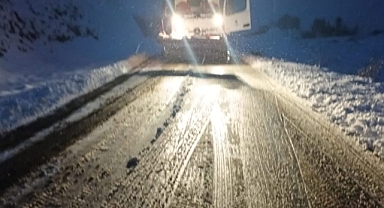 Gürpınar Belediyesi'nden Kar Yağışına Karşı 24 Saatlik Seferberlik