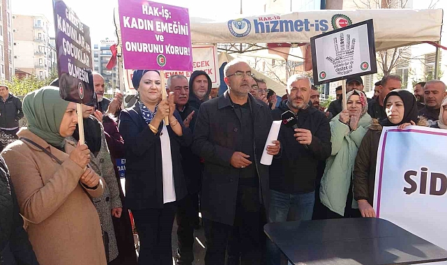 Hak-İş kadına yönelik şiddetin son bulmasını istedi