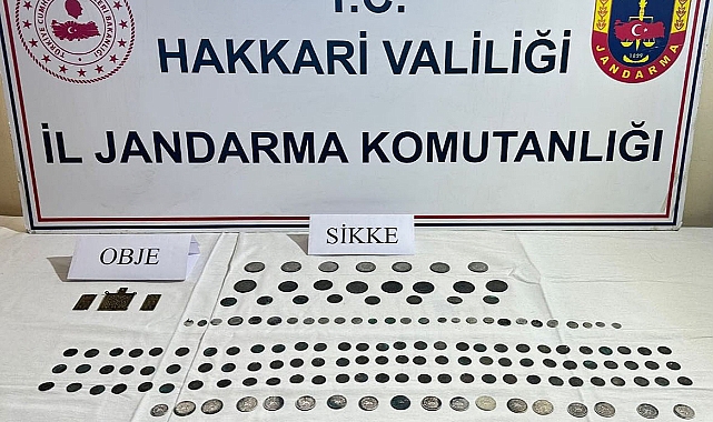 Hakkari’de tarihi eser operasyonu